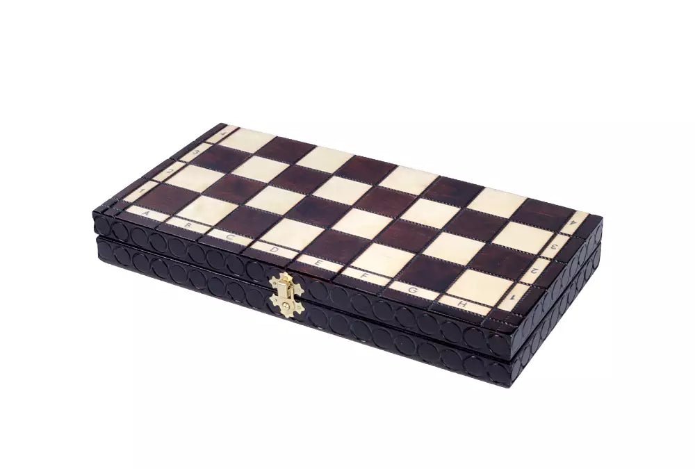 King's Chess Set Brown