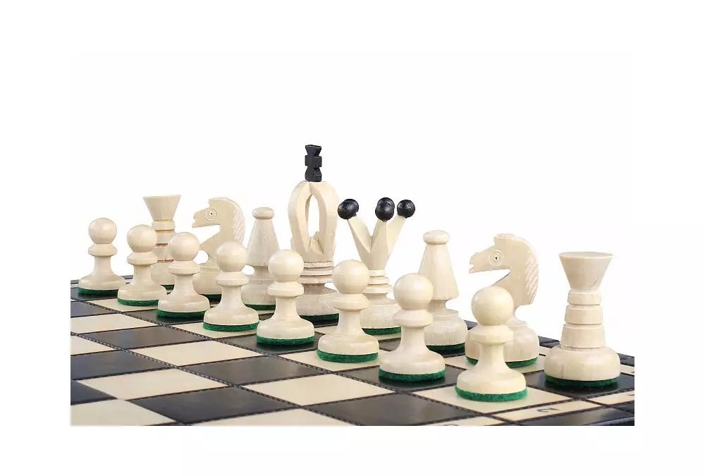 King's Chess Set Black