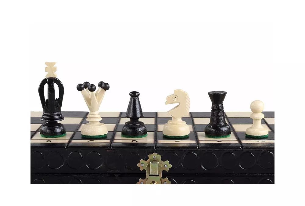 King's Chess Set Black