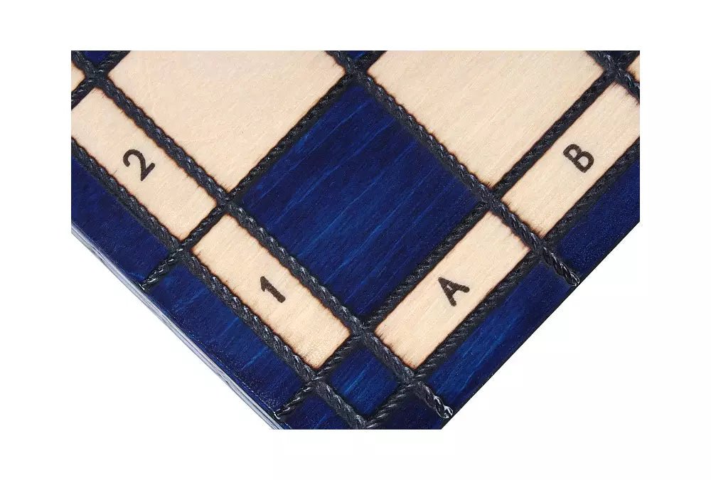 King's Chess Set Blue
